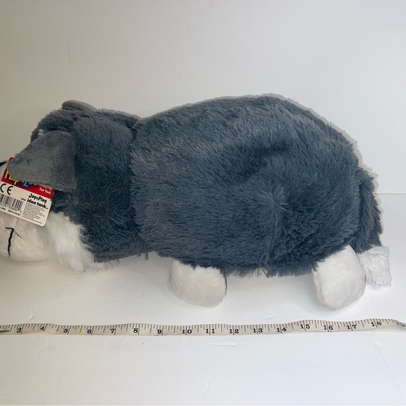 Flip A Zoo ASHER HUSKY and POPPY POLAR BEAR Stuffed Pillow Huggable Fun 19” - Picture 5 of 15